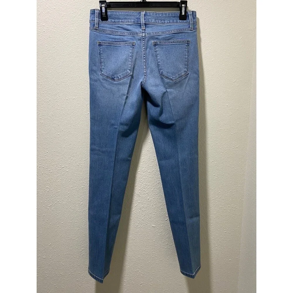 St. John’s Bay Women’s Straight Leg Jeans Size 2S Blue Stretch Denim - Picture 7 of 13